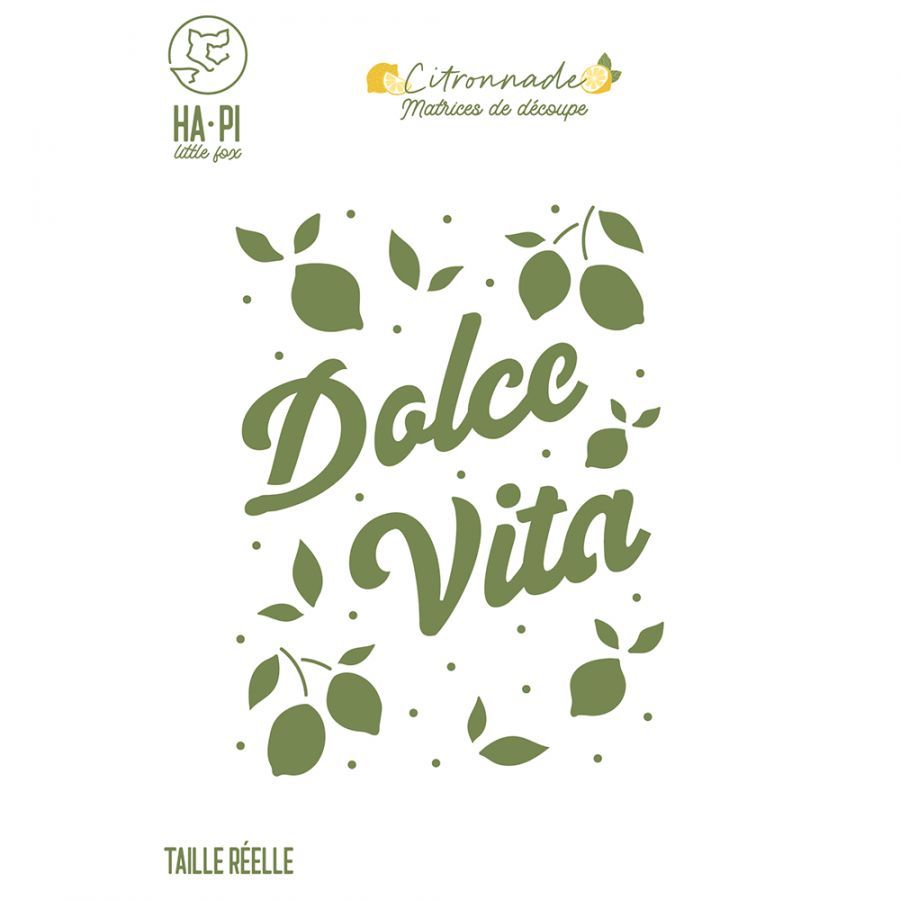 Citronade - Troquel fondo Dolce Vita