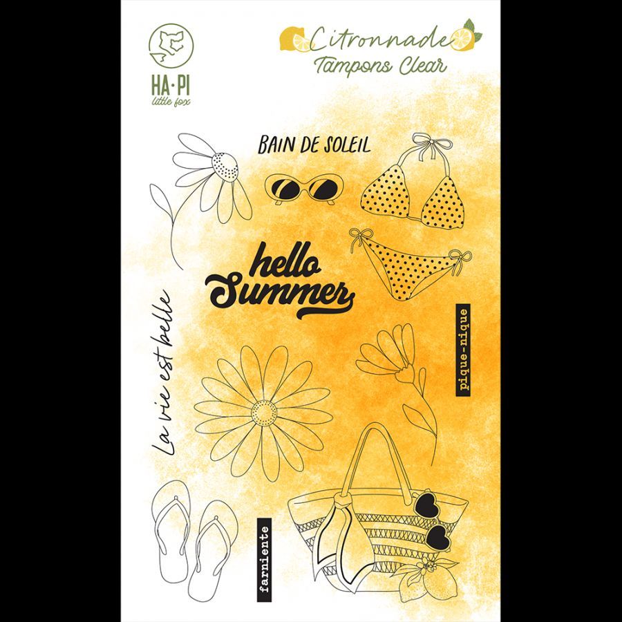 Citronade - Sellos acrílicos Summer