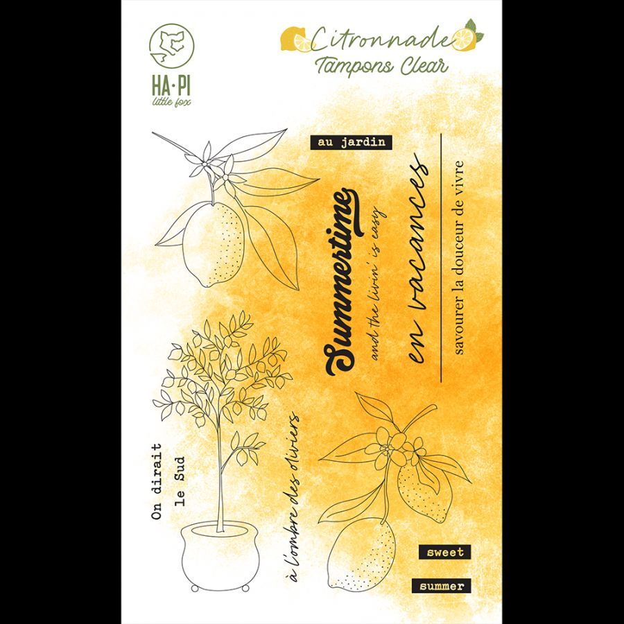 Citronade - Sellos acrílicos Citronnier