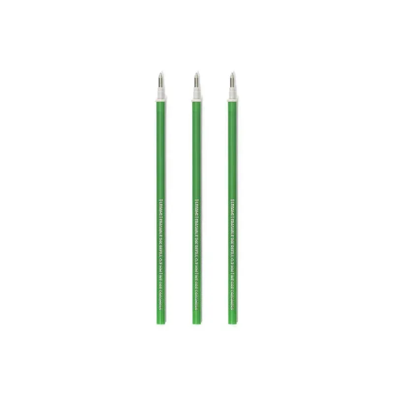 Legami - Recambios tinta bolígrafos gel borrables - Verde