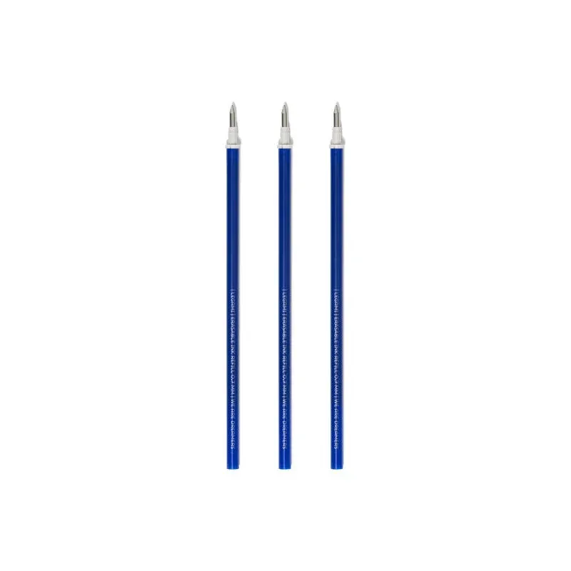 Legami - Recambios tinta bolígrafos gel borrables - Azul