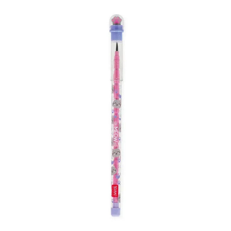 Legami - Portaminas apilable con goma -  Meow