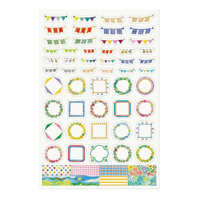 Midori - Yuru Log Sticker 1 Sheet