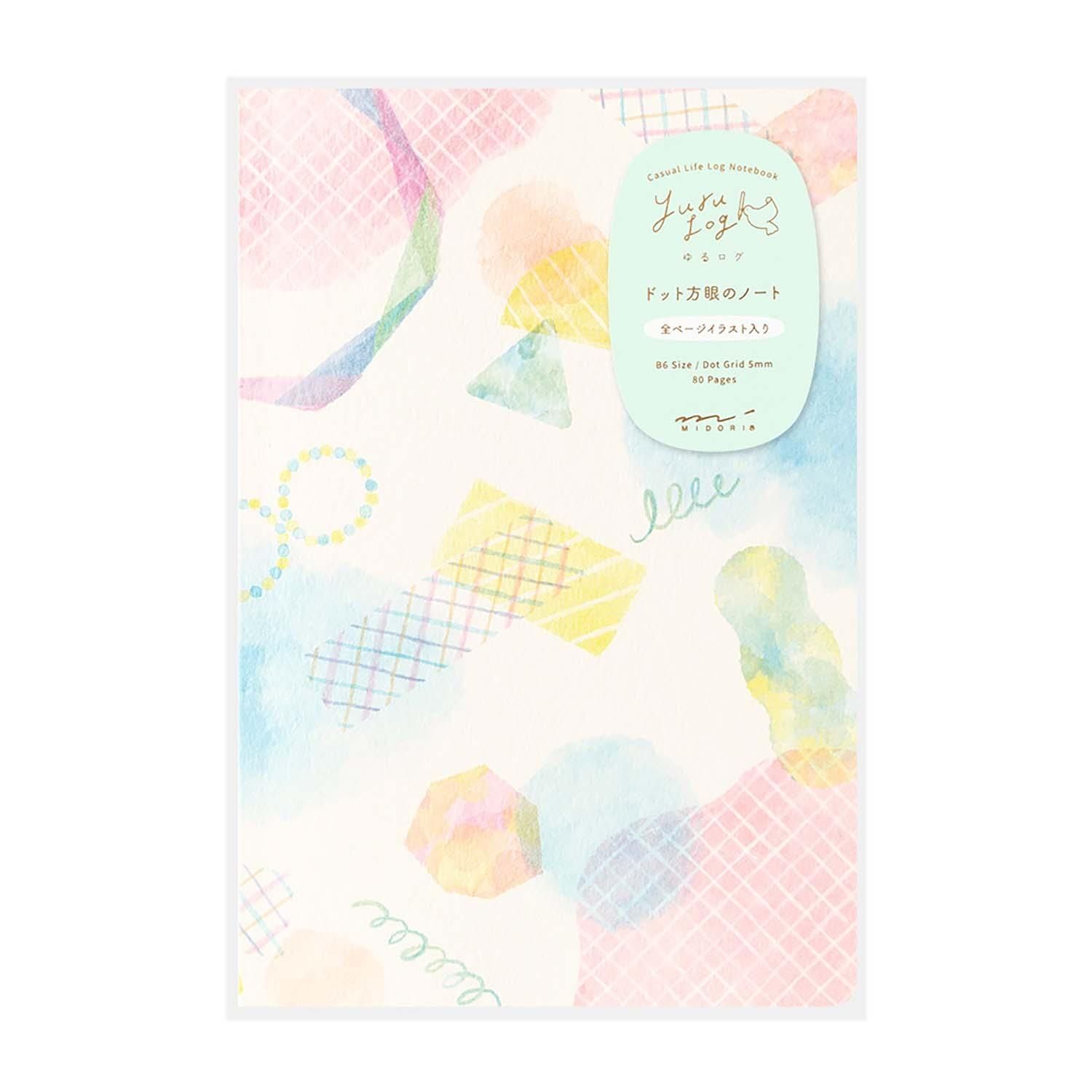 Midori - Yuru Log Notebook B6 Watercolor Midori - Yuru Log Notebook B6 Watercolor