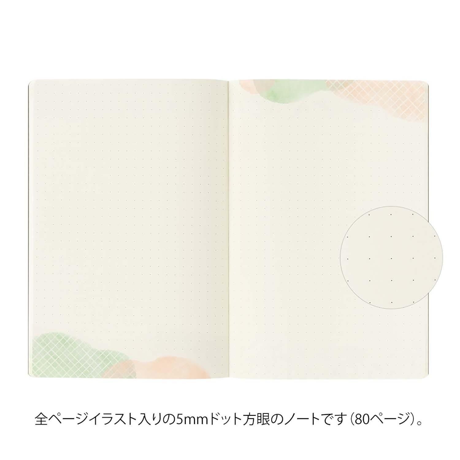 Midori - Yuru Log Notebook B6 Watercolor