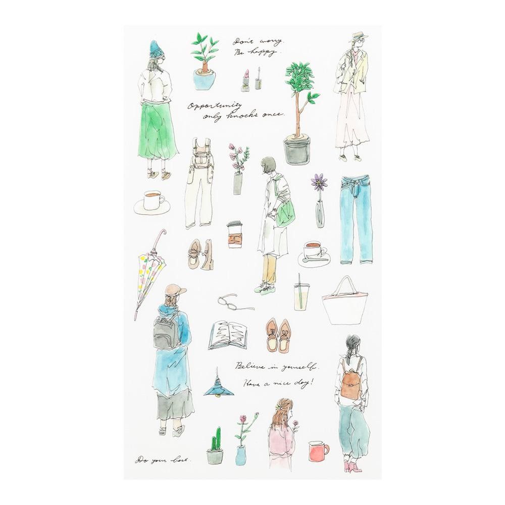 Midori - Transfer Sticker Fashion