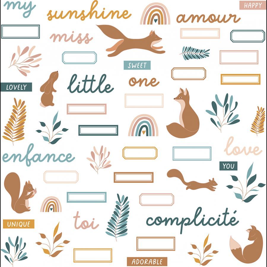 Le monde de Hapi - Diecuts