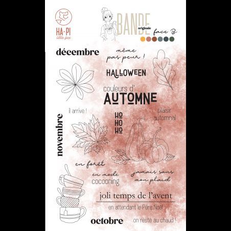 Bande originale Face B - Sellos Acrílicos  couleurs d'auntomne