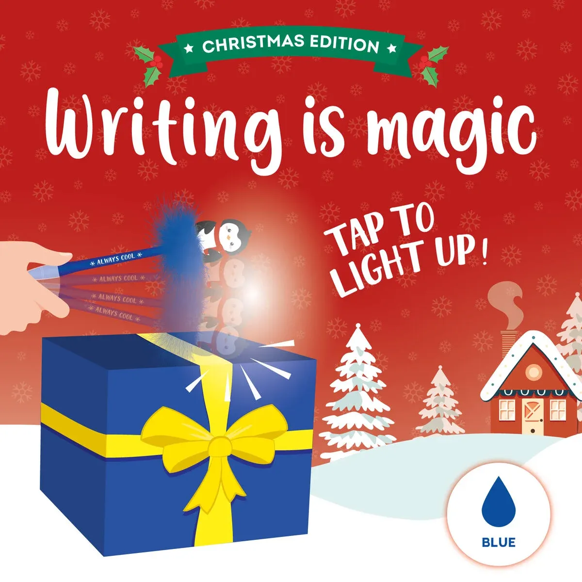 Legami - Bolígrafo Luminoso - Writing is Magic