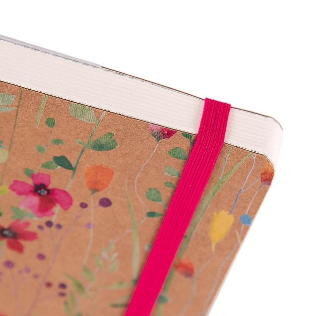Artebene - Cuaderno A5 Floral Kraft