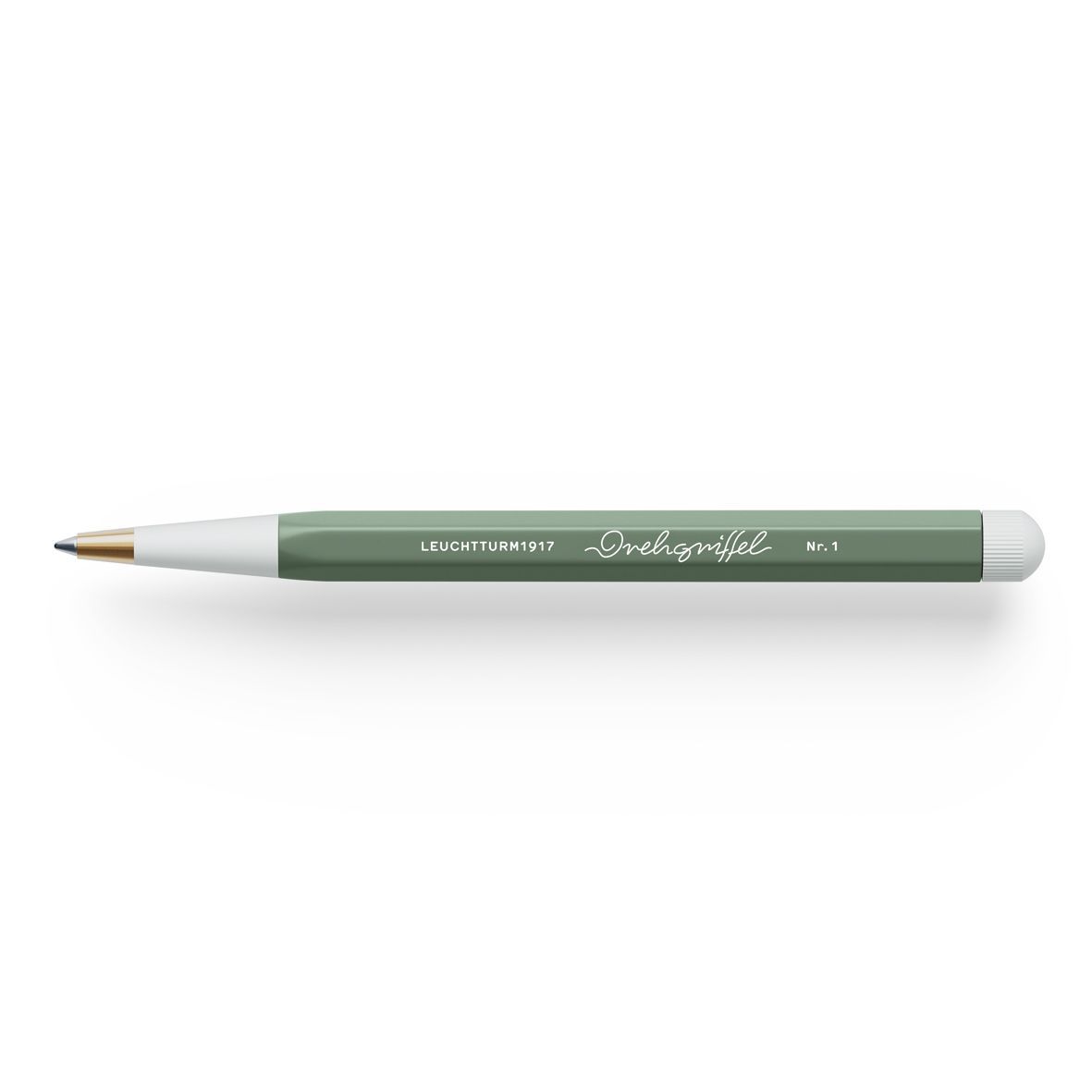 Leuchtturm - Bolígrafo Drehgriffel Nr.1 - Olive