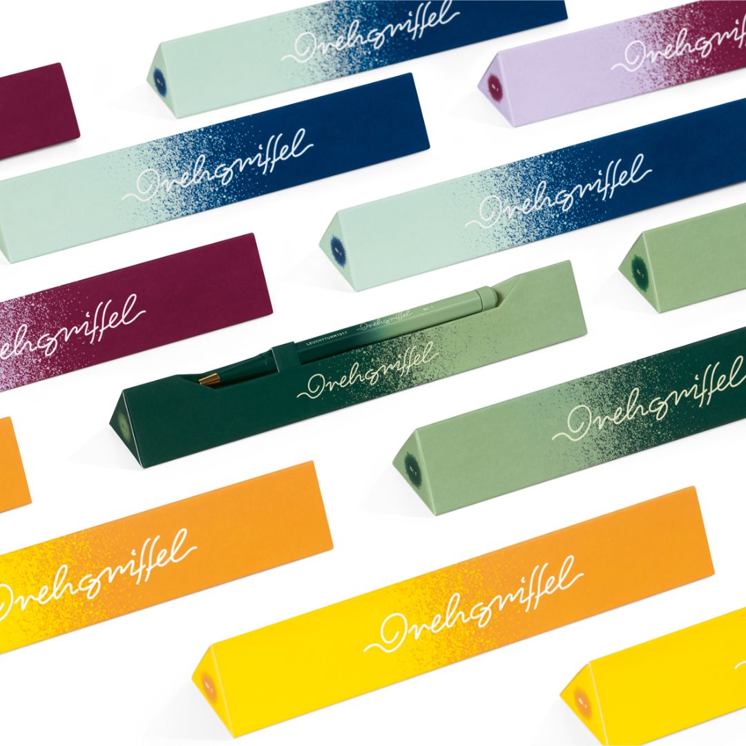 Leuchtturm - Bolígrafo Drehgriffel Nr.1 GRADIENT - Green Sage