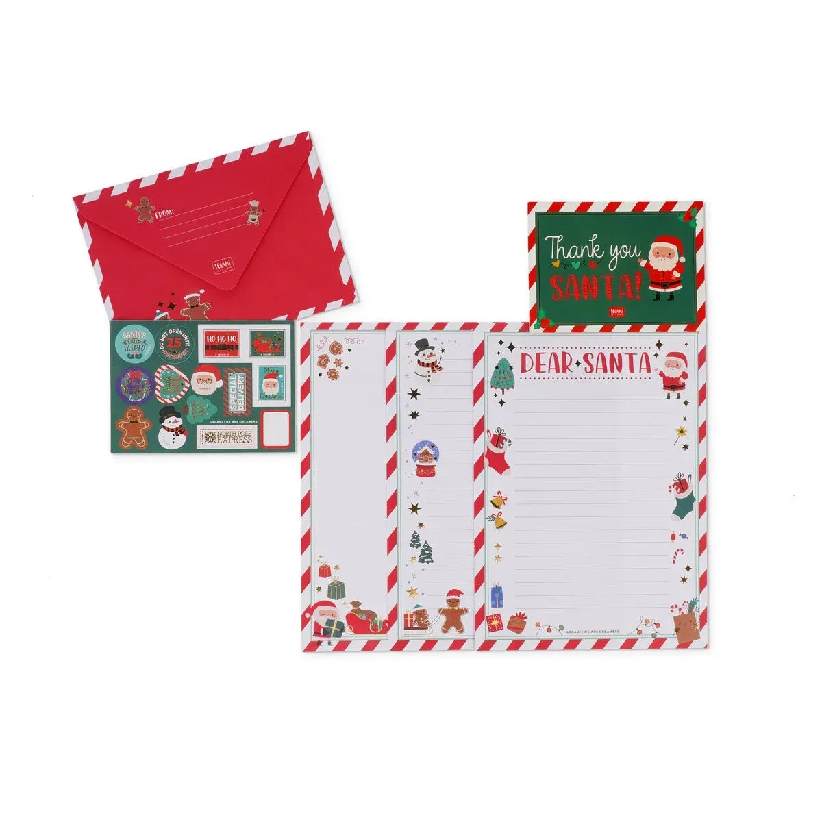 Legami - Kit para escribir la carta a Papá Noel