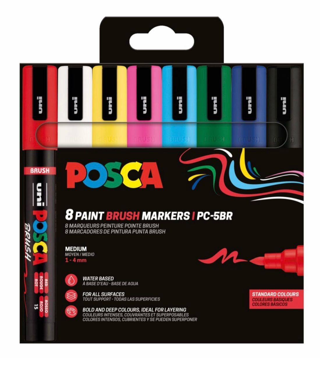 Posca - Set 8 rotuladores acrílicos