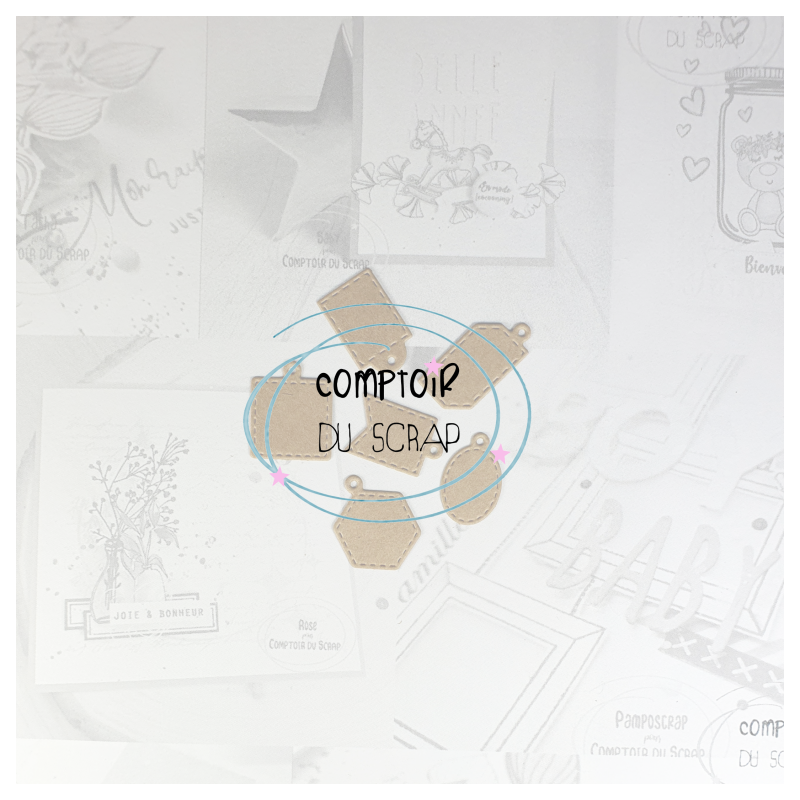 Troquel - Etiquettes bijoux