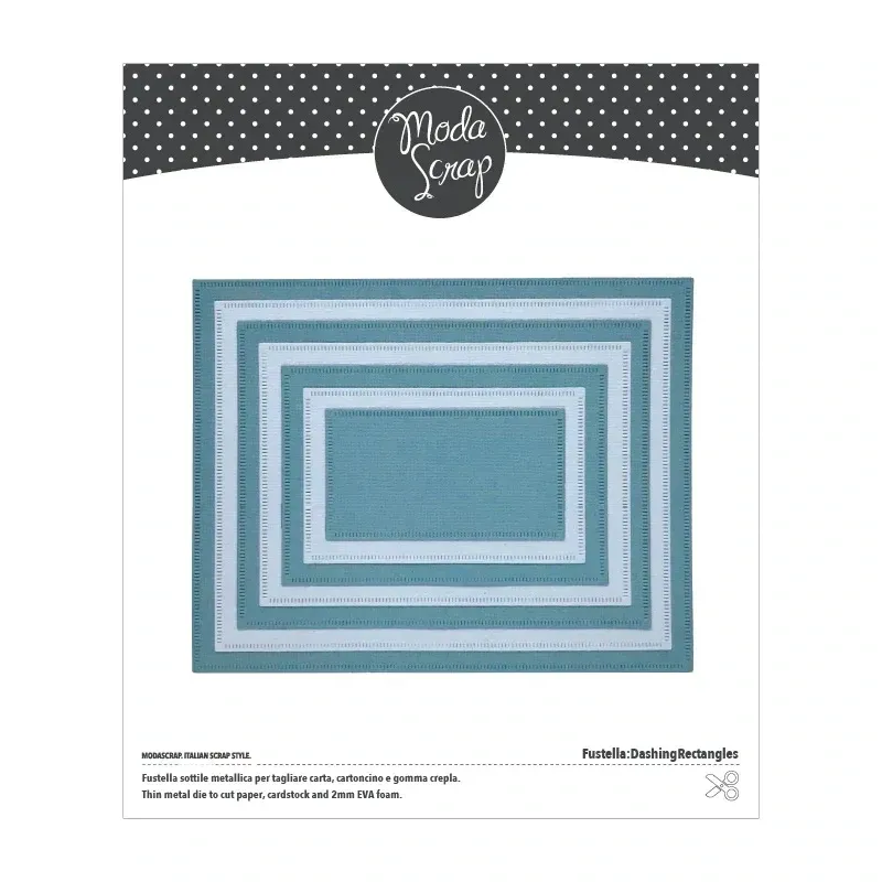 Dashing Rectangles - Troquel