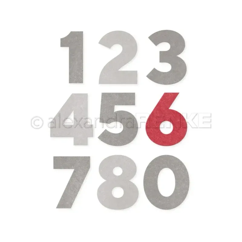 Alexandra Renke - Troquel Happy Numbers