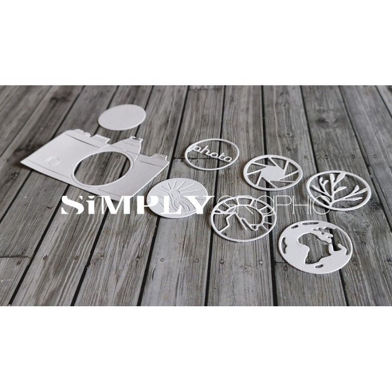 Simply Graphic - Troqueles Appareil photo
