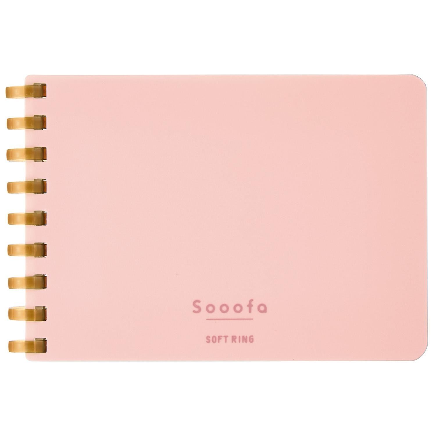 Libreta A7 Soft Ring Pink