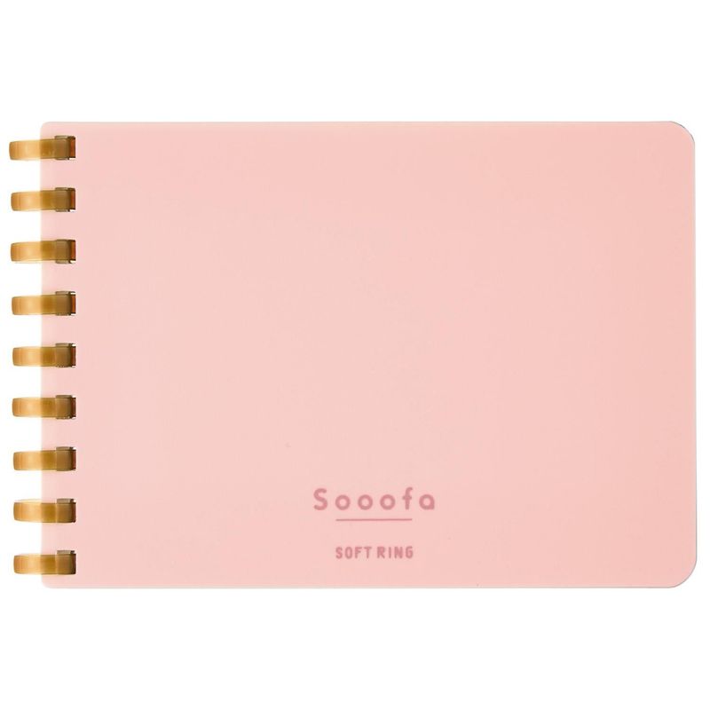 Libreta A7 Soft Ring Pink