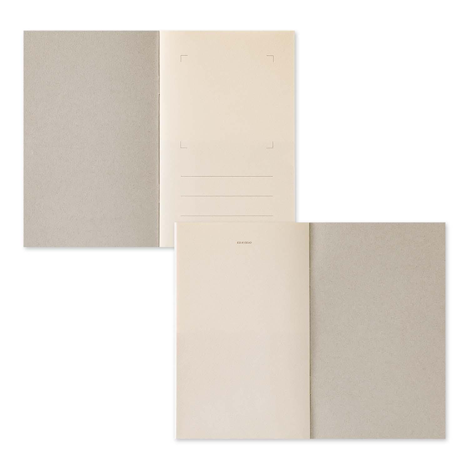 Midori - Sticker Book with Pocket Gray