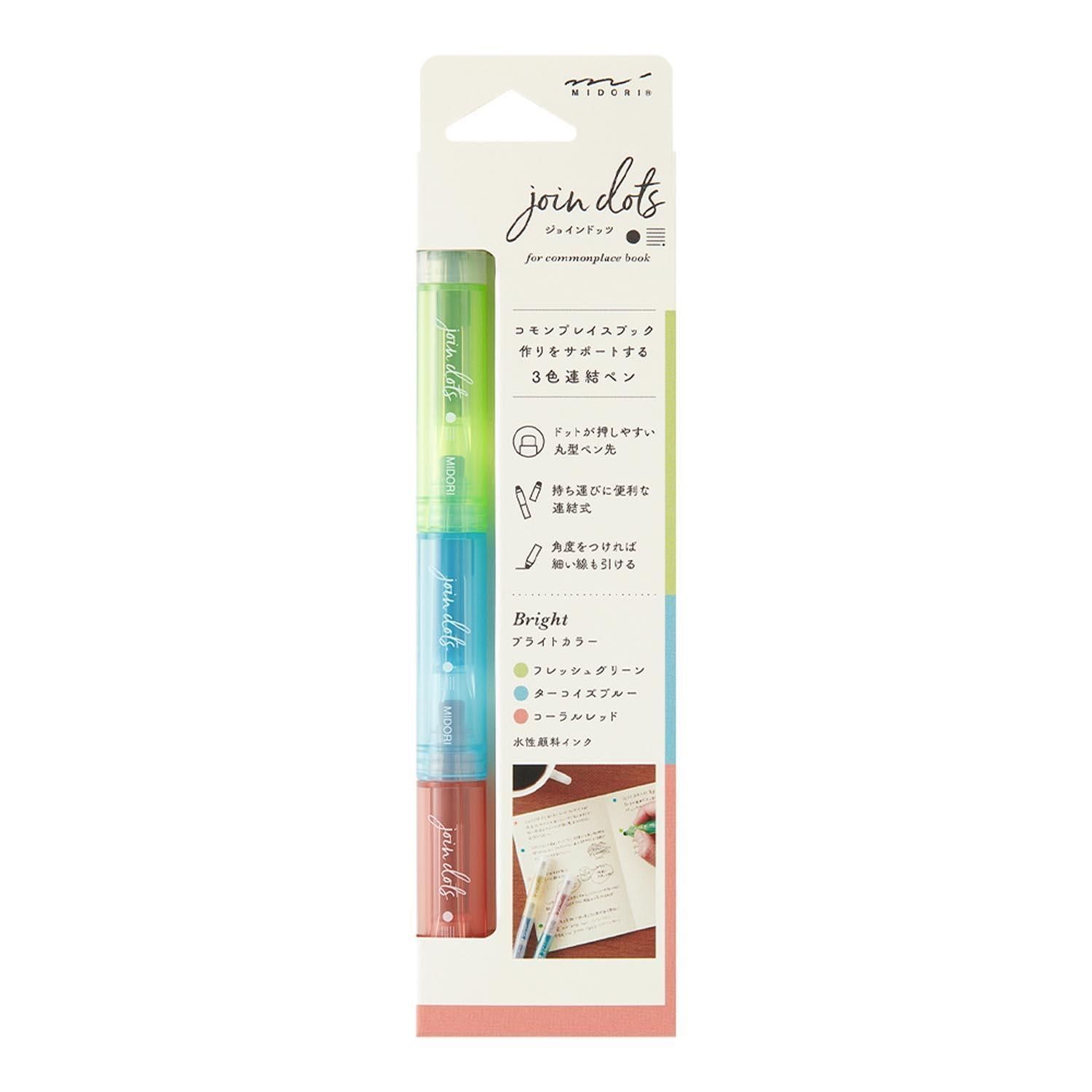 Midori - Connecting Pen Join Dots Bright
