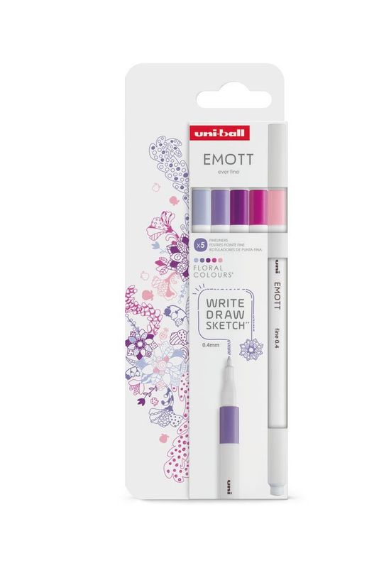 Rotuladores Emott Floral Colours