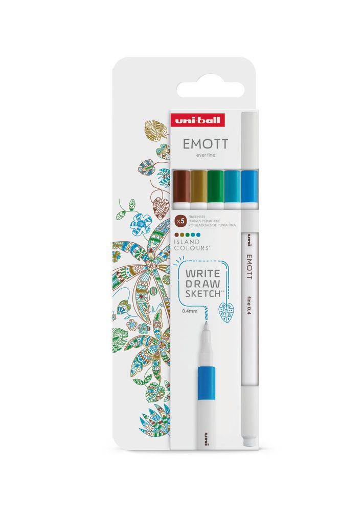 Rotuladores Emott Island Colours