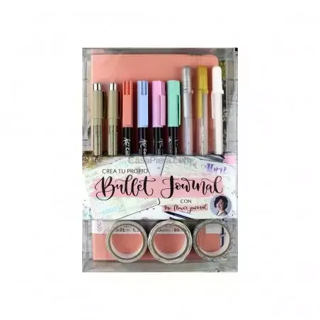 Set Bullet Journal Pastel Pink