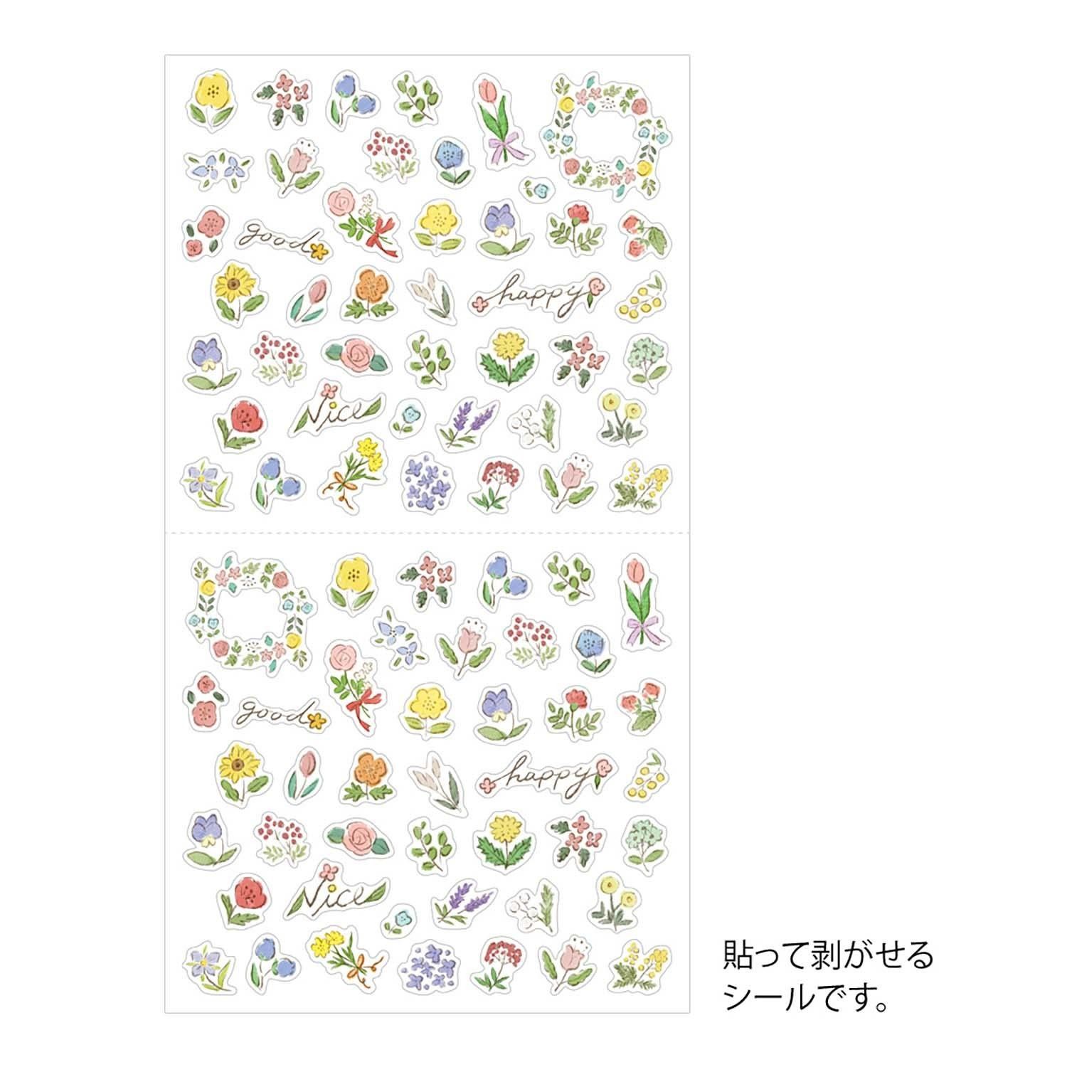 Midori - Stickers Wild Flowers