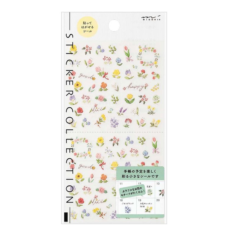 Midori - Stickers Wild Flowers