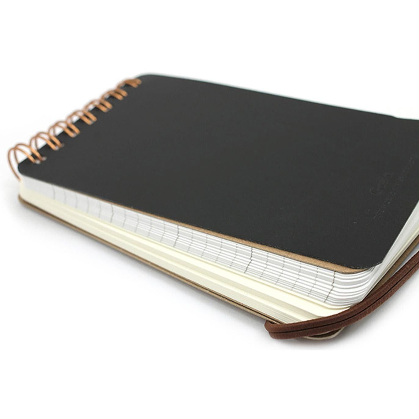 Midori - Libreta Grain Piel Black