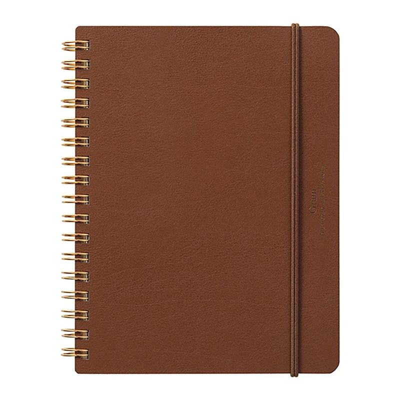 Midori - Libreta Grain Piel Brown