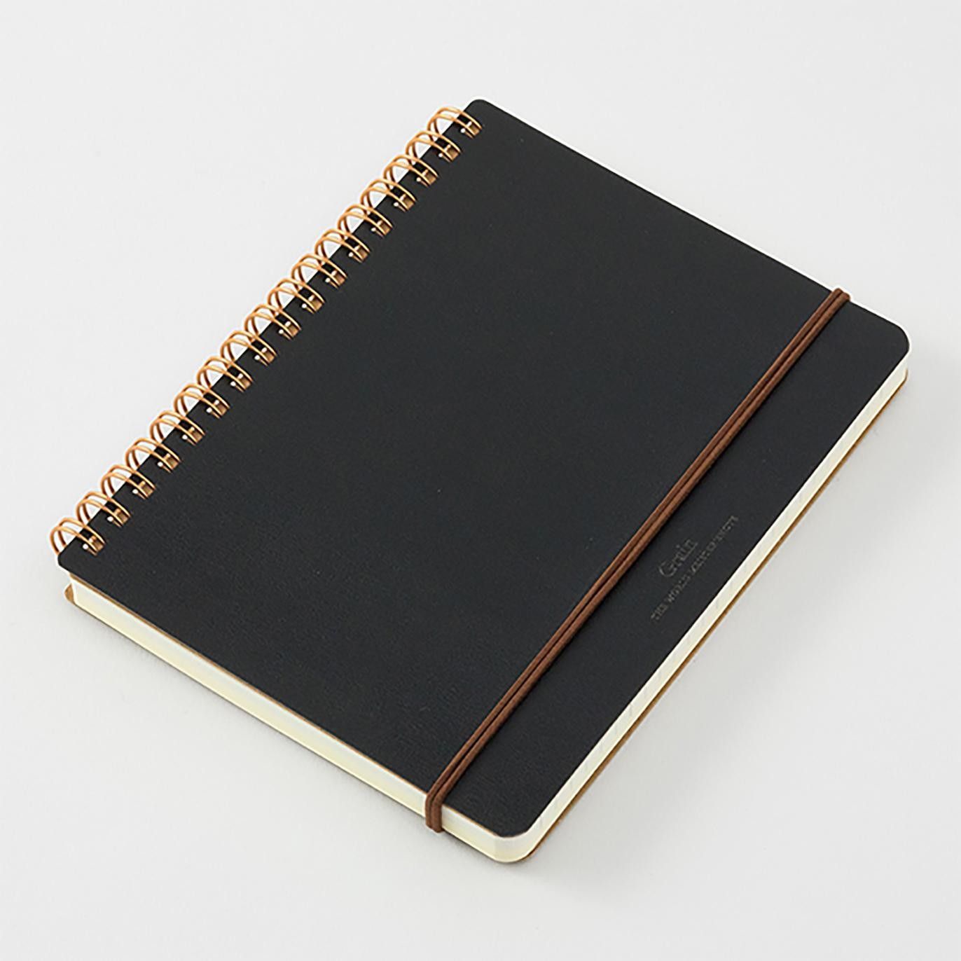 Midori - Libreta Grain Piel Black