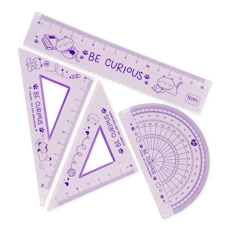 Legami - Set de Geometría -  You Rule! - Kitty