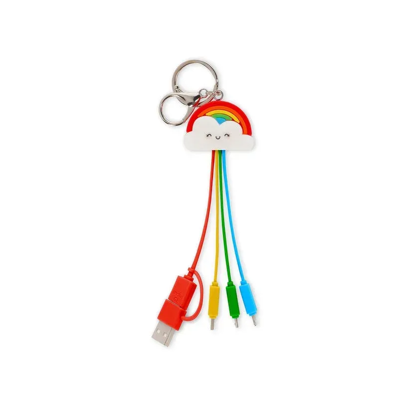 Legami - Cable de Recarga Llavero 6 en 1 Legami - Cable de Recarga Llavero 6 en 1