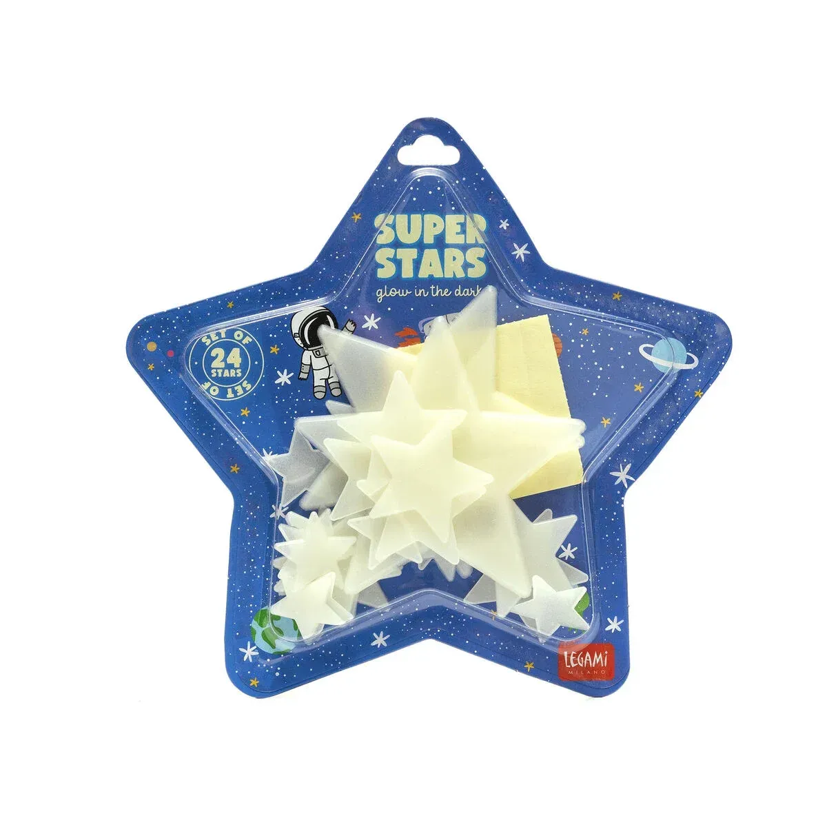 Legami - Estrellas Fosforescentes Adhesivas - Super Stars