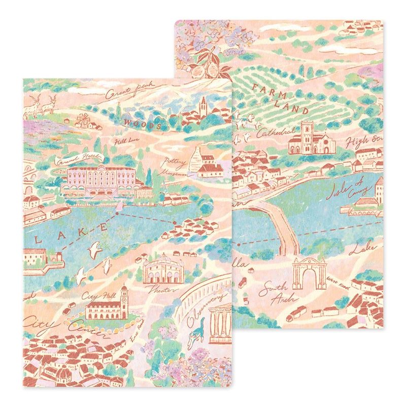 Midori - Yuru Log Notebook B6 Travel & Hotel