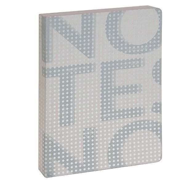 Artebene - Cuaderno A5 Topos plata