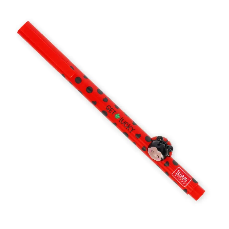 Legami - boligrafos de gel  lady bug Get Lucky