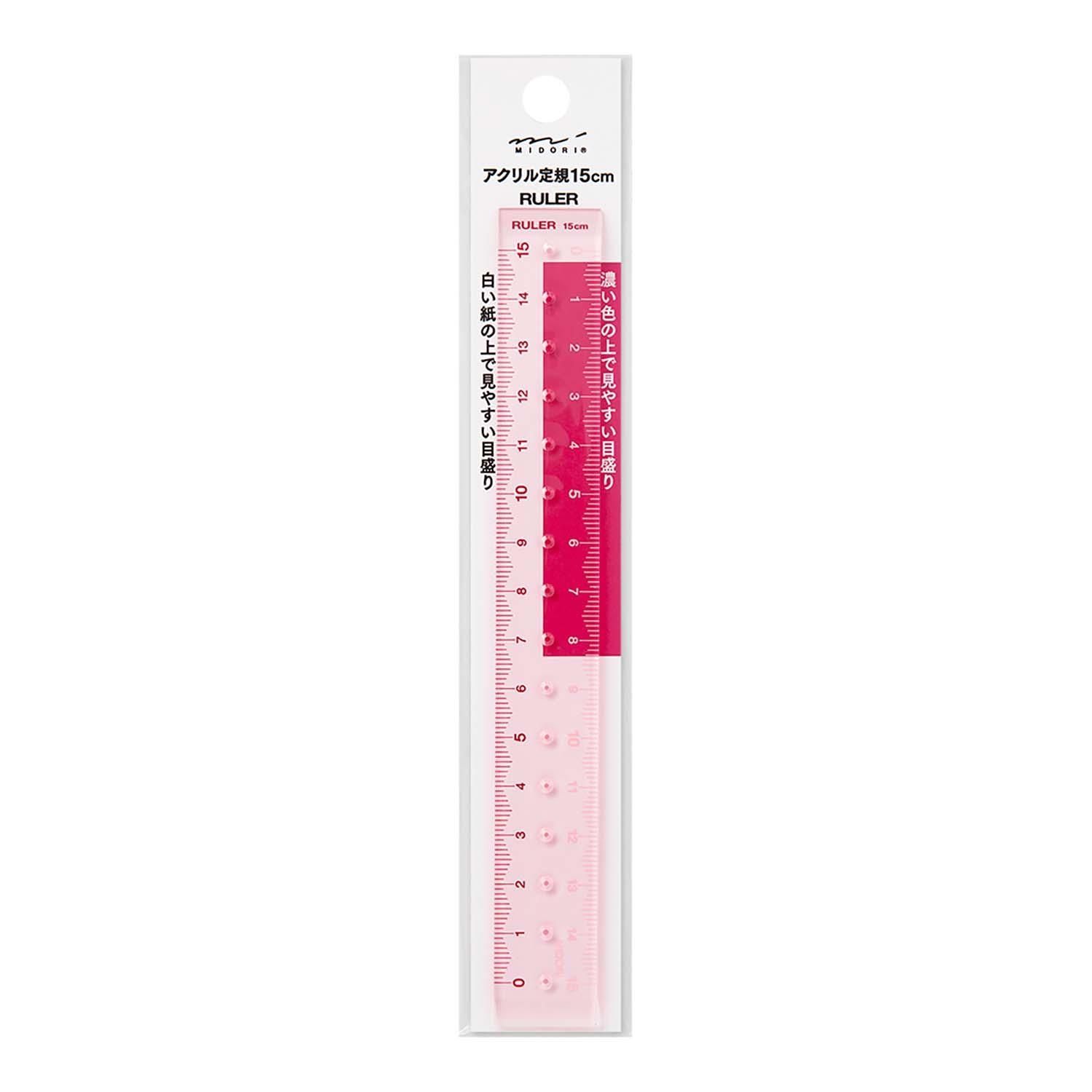 CL Ruler (15cm) Pink CL Ruler (15cm) Pink