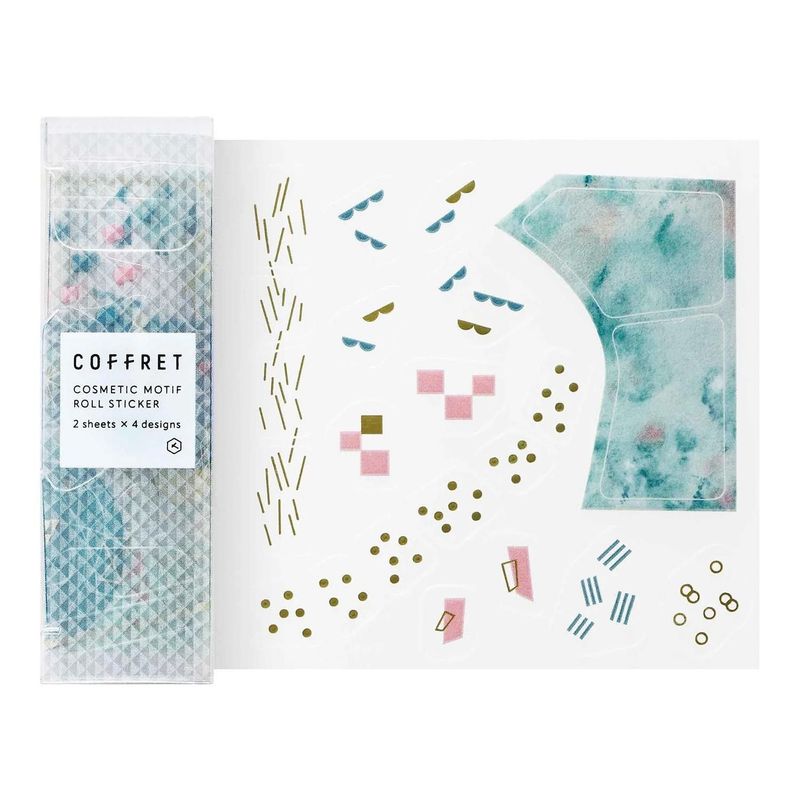 COFFRET Roll Sticker Peacock Green