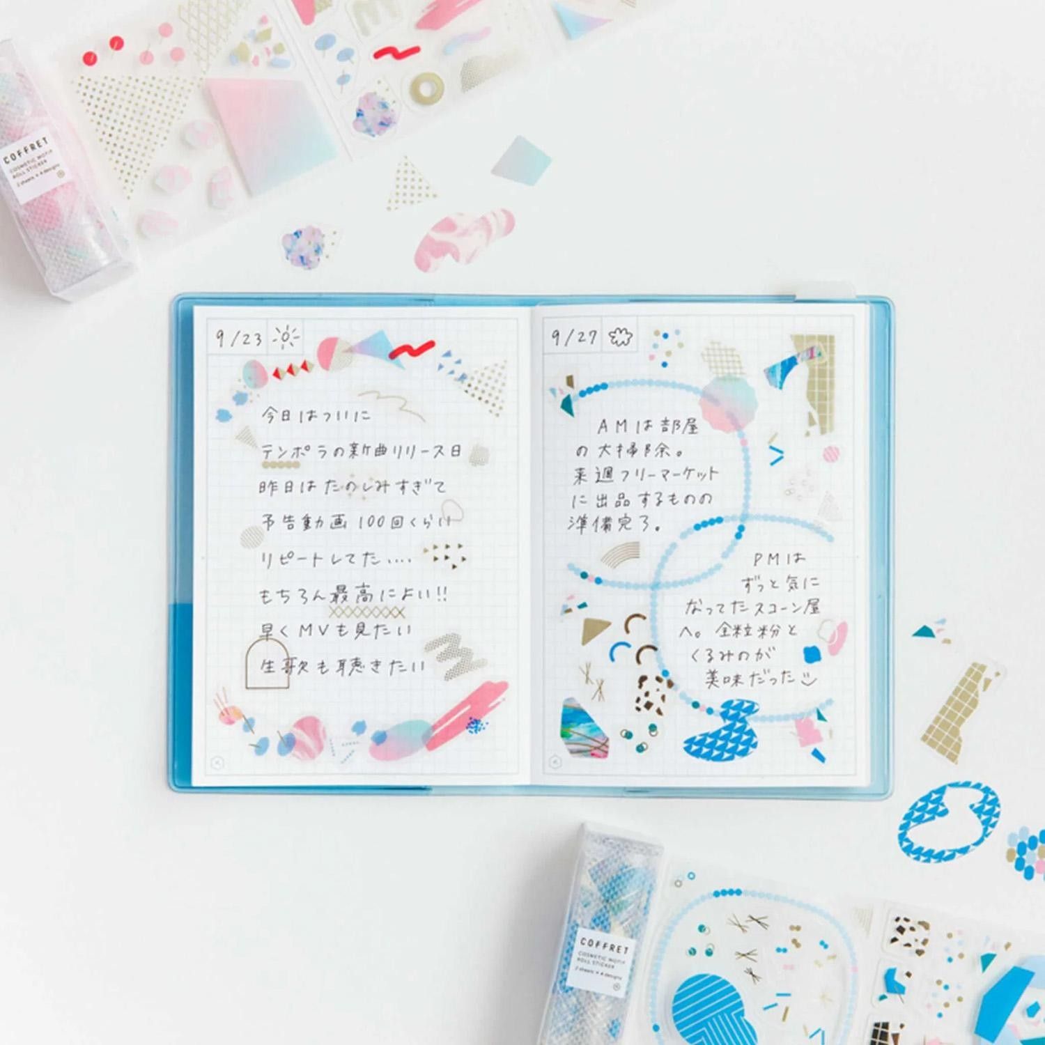 COFFRET Roll Sticker Lilac Pink