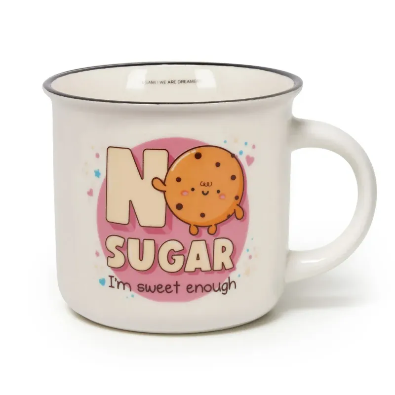 Taza de Porcelana - No Sugar - Cup-Puccino