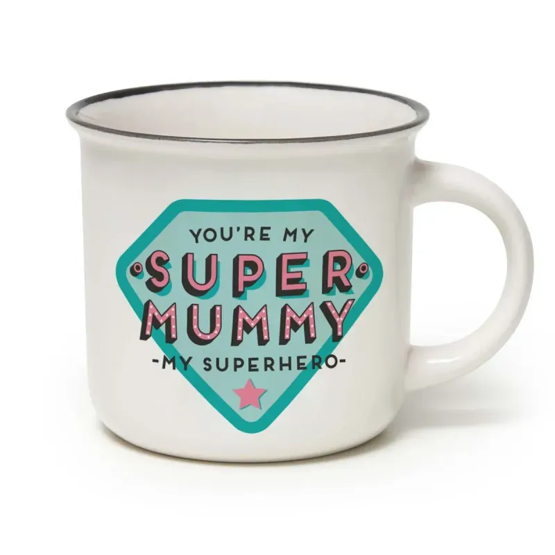 Taza de Porcelana - Super Mummy - Cup-Puccino
