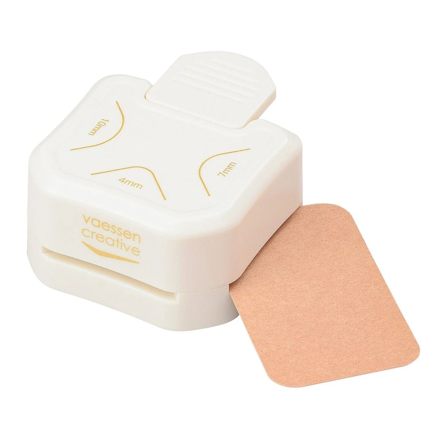 Vaessen Creative • 3-en-1 Perforadora de Esquinas 4-7-10mm