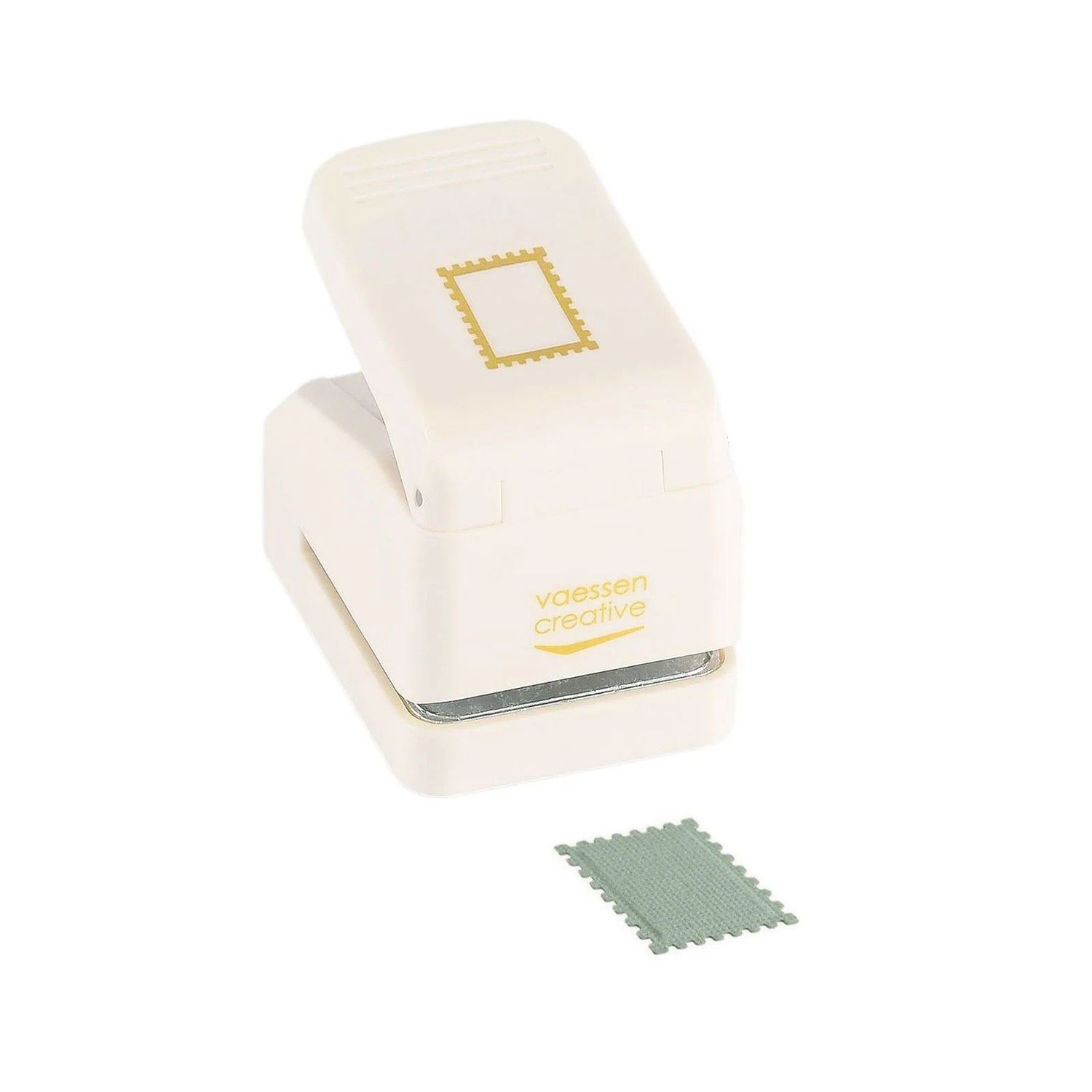 Vaessen Creative • Perforadora Heavy-Duty con Embossing Sello Postal Medium 2,8x2,4cm Vaessen Creative • Perforadora Heavy-Duty con Embossing Sello Postal Medium 2,8x2,4cm