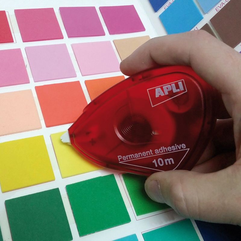 Aplicador adhesivo doble cara