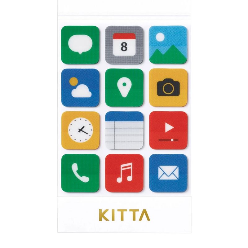 KITTA Clear Film Stickers Theme