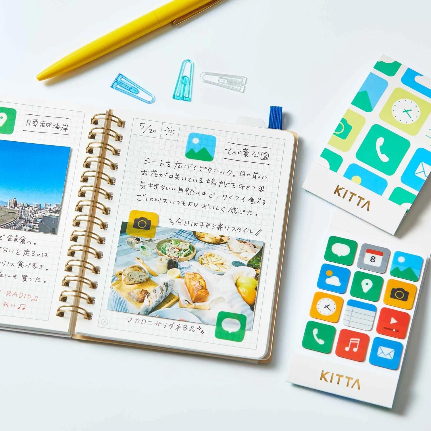 KITTA Clear Film Stickers Theme